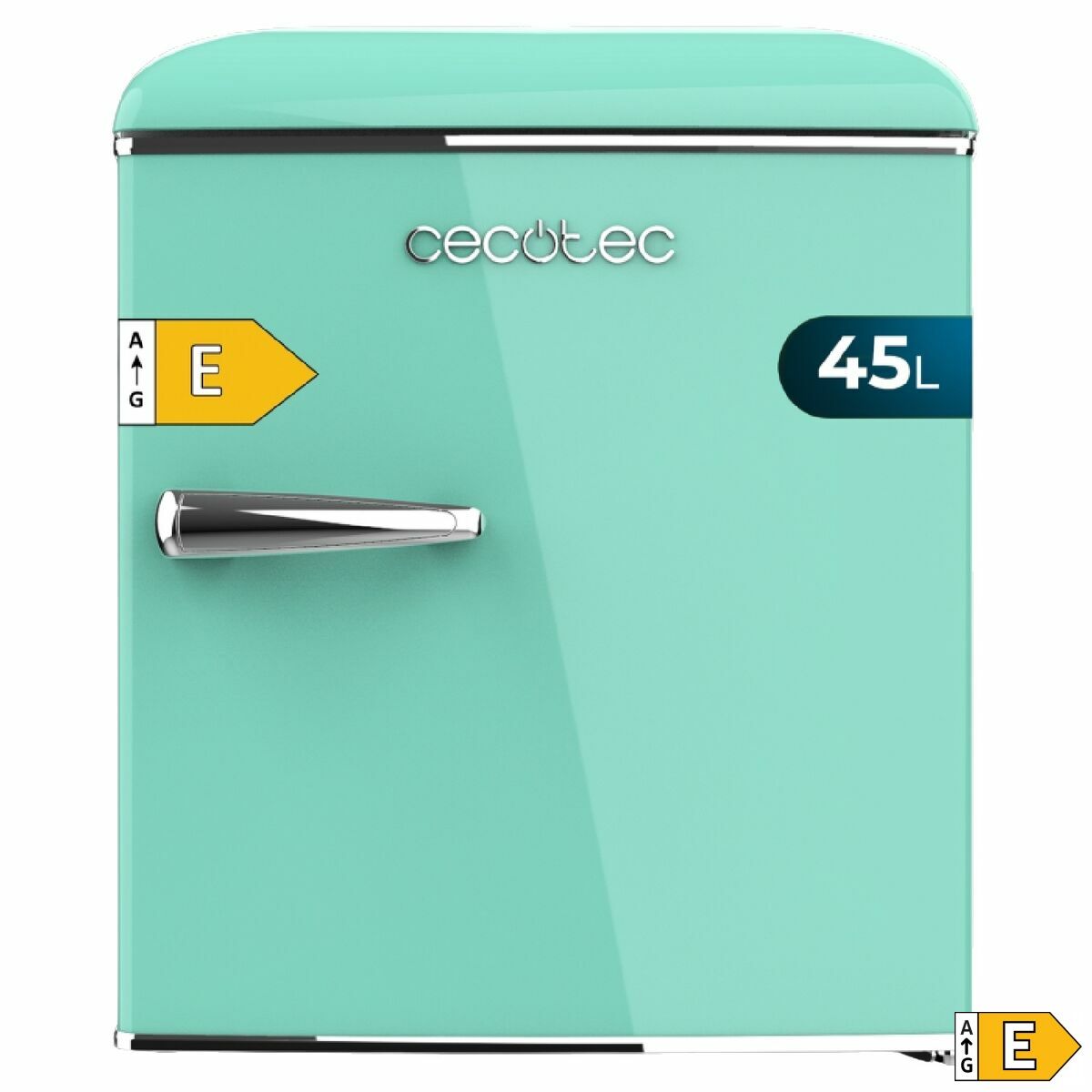 Minikylskåp Cecotec Bolero CoolMarket TT Origin 45 Grön 45 L 44,7 x 53,4 x 55 cm finns hos Nordekko